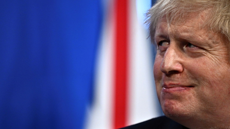 Der britische Premierminister Boris Johnson steht wegen "Partygate" unter Druck.