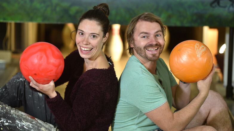 Nicole Thuß und Daniel Böhm haben die Bowling-Bar in Zittau übernommen - und ein neues Konzept.