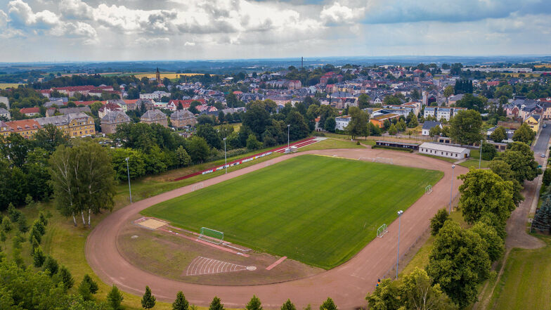 Auf dem Harthaer Sportplatz Wiesenstraße soll eine Tartanbahn eingebaut werden. Davon würden sowohl der Vereins-, als auch der Schulsport profitieren.