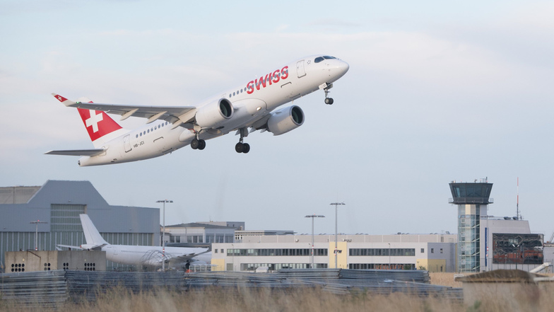 Swiss kehrt an den Dresdner Flughafen zurück.