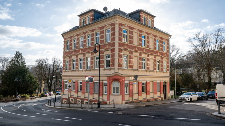 Das Haus an der Breitscheidstraße 26 ist klimafreundlich saniert worden.