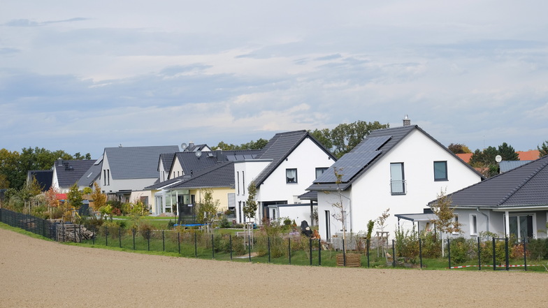 In Lercha wurden vor zwei Jahren 16 Eigenheime zur Abrundung des Wohngebietes Stadtblick gebaut.