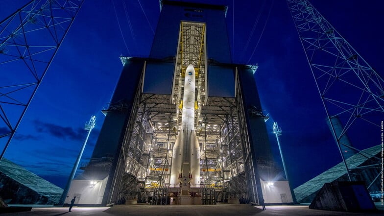 Die neue europäische Trägerrakete Ariane 6 soll im Juli erstmals ins All abheben.