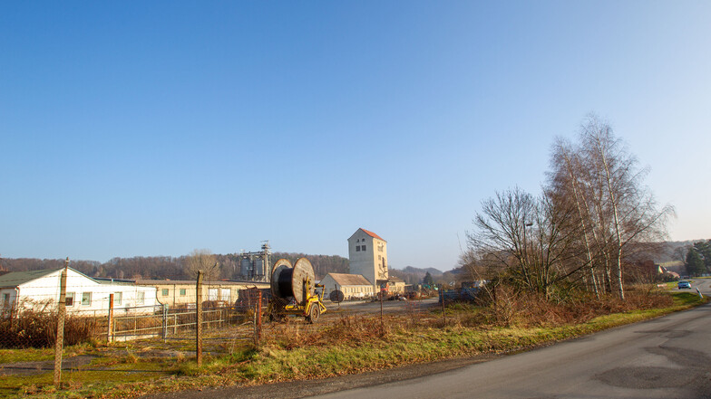 Gelände der ehemaligen Getreidetrocknung an der Wehlener Straße in Pirna:  Pirna will das Areal grundlegend umstrukturieren.