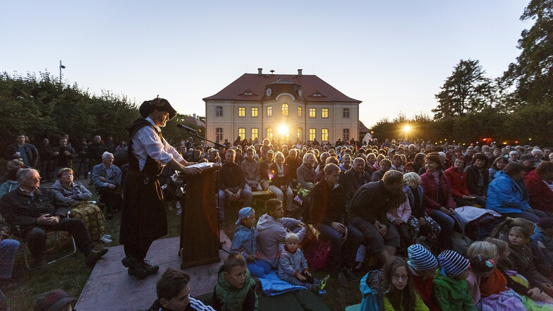 Traditionell großer Andrang: die Sagenspiele in Königshain