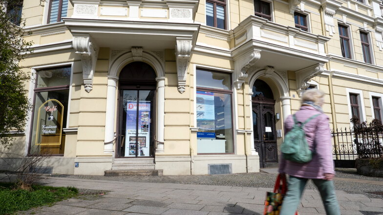 Das Modellbau-Geschäft wird in diesen Räumen eines ehemaligen Cafés an der Zittauer Straße Platz finden.
