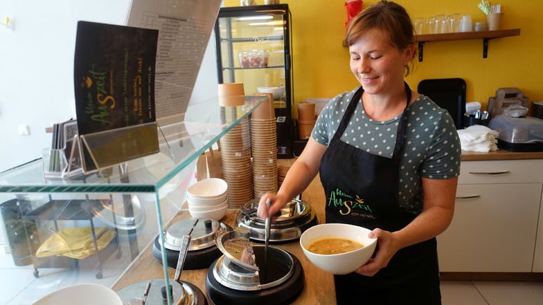 Bei Caroline Bothin kann man wieder eine Kleine Auszeit bei einer schmackhaften Suppe genießen.