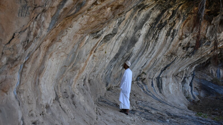 Zeitreise: Die Felszeichnungen im Wadi Ghrar sind mehrere Tausend Jahre alt.
