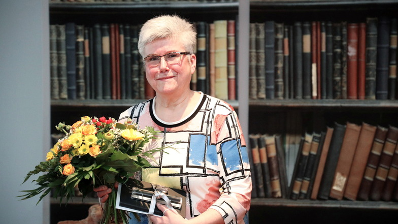 Karin Proschwitz verlässt nach mehr als 37 Jahren die Riesaer Bibliothek.