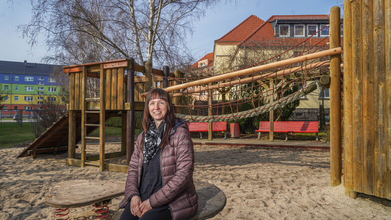 Gemeinderätin Jana Flack möchte für Demitz-Thumitz ein Spielplatzkonzept erstellen - und hofft auf Hinweise von Einwohnern.