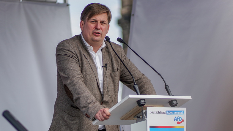 Maximilian Krah tritt als OB-Kandidat der AfD an. Der Dresdner mit CDU-Vergangenheit sitzt seit 2019 für seine Partei im Europäischen Parlament.