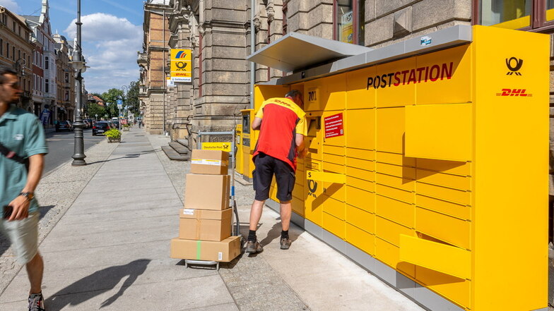 Pirna hat jetzt eine der ersten 100 neuen Poststationen in Deutschland