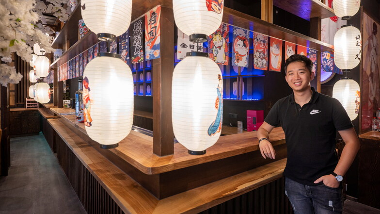 Ngo Minh Duc ist der Chef im neuen asiatischen Restaurant "Shima". Anfang Oktober soll es auf der Meißner Straße öffnen.