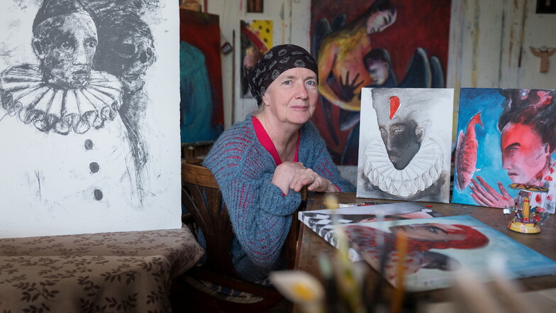 Die Dresdner Malerin Angela Hampel bekommt den diesjährigen Kunstpreis der Stadt Dresden.