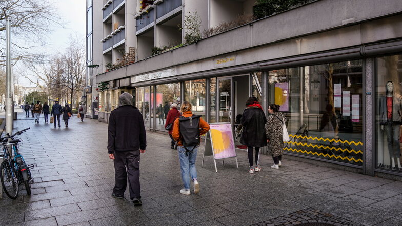 Innenstadtentwicklung: Kunst-Pop-Up Store verabschiedet sich als Erfolg von Dresdner Hauptstraße