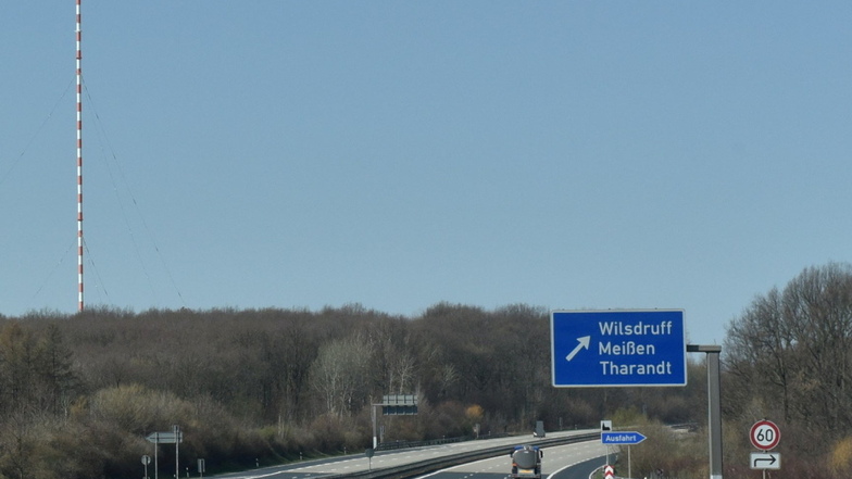 Der Autobahnanschluss Wilsdruff kann umgestaltet werden. Die Landesdirektion Sachsen hat dafür grünes Licht gegeben.
