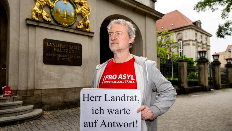 In Bautzen trat Pfarrer Jörg Michael am Montag in einen Hungerstreik. Lange dauerte der aber nicht an.