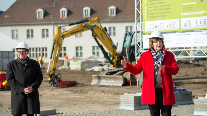 War der Baustart für die Häuser am Markt im Februar das letzte gemeinsame Auftreten von Sonnhild Ruffani und Bürgermeister Jürgen Opitz in der Öffentlichkeit?