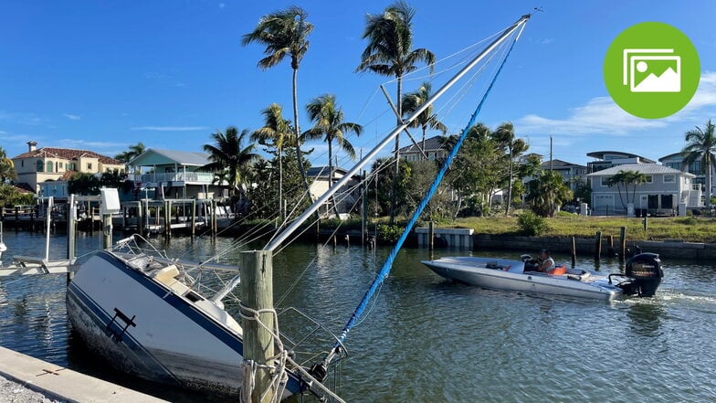 Urlaubsparadies nach dem Hurrikan: Florida, noch leicht zerzaust