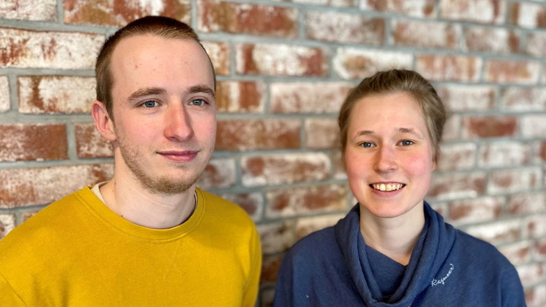 Luisa Zenker und Connor Endt von Sächsische.de.