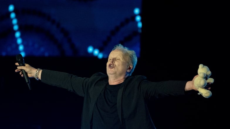 Sang schon im Dresdner Stadion: Herbert Grönemeyer beim 2019er-Konzert.