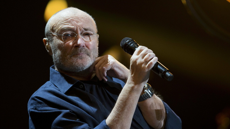 Phil Collins, hier 2018 bei einem Konzert in Mexiko, wird am Sonnabend 70 und will im Herbst mit Genesis auf Tour gehen.