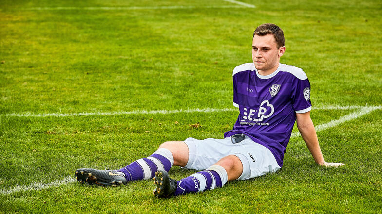 Sebastian Scholz wird in der Landesliga nicht mehr für den VfL Pirna-Copitz am Ball sein, sich aber zukünftig als Physiotherapeut um seine ehemaligen Mitspieler kümmern.