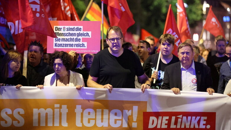 Der Linken-Bundestagsabgeordnete Sören Pellmann hat weitere Demos-angekündigt.