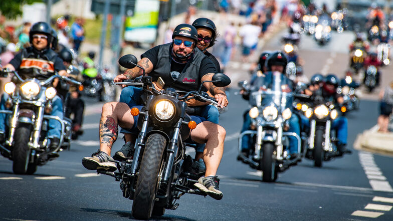 Das wird den Harley-Fahrern in diesem Jahr fehlen: Die große Motorrad-Parade durch die Stadt anlässlich ihres Treffens.