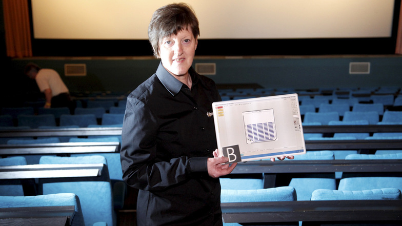 Ilona Schaller leitet seit 2004 den Filmpalast in Zittau.