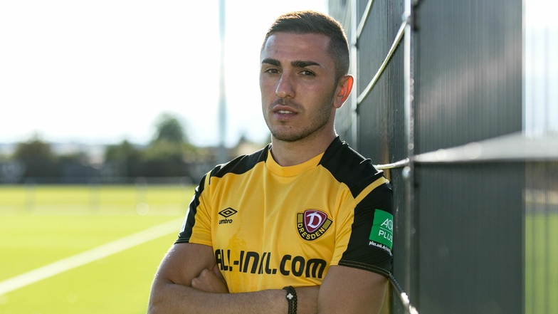 Der Georgier Guram Giorbelidze spielt künftig bei Dynamo Dresden.