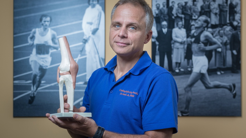 Der Sportmediziner Axel Klein aus Dresden ist Facharzt für Orthopädie sowie Unfallchirurgie und seit 2013 zudem Vorsitzender des Sächsischen Sportärztebundes.