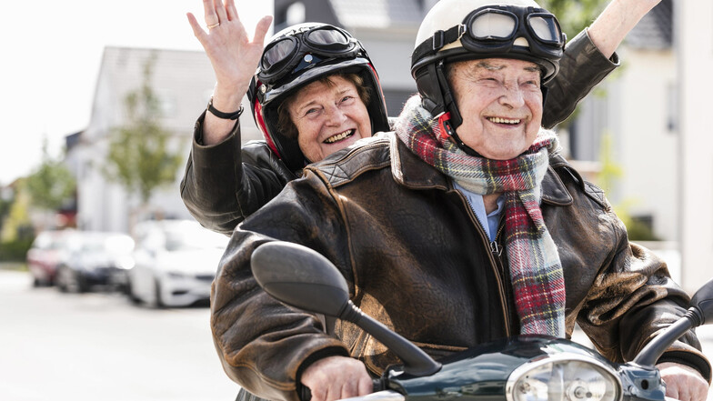 Volle Fahrt voraus: Senioren dürfen - und sollten - im Alter ruhig noch Gas geben.