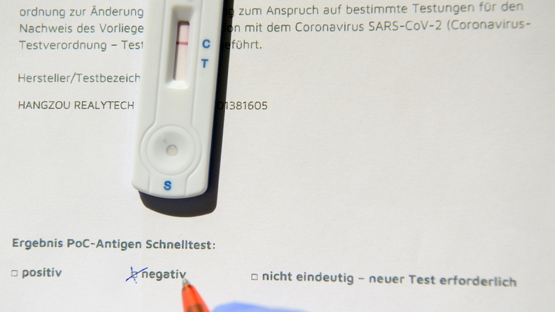 Weitere Testzentren sind im Landkreis Meißen eingerichtet worden.