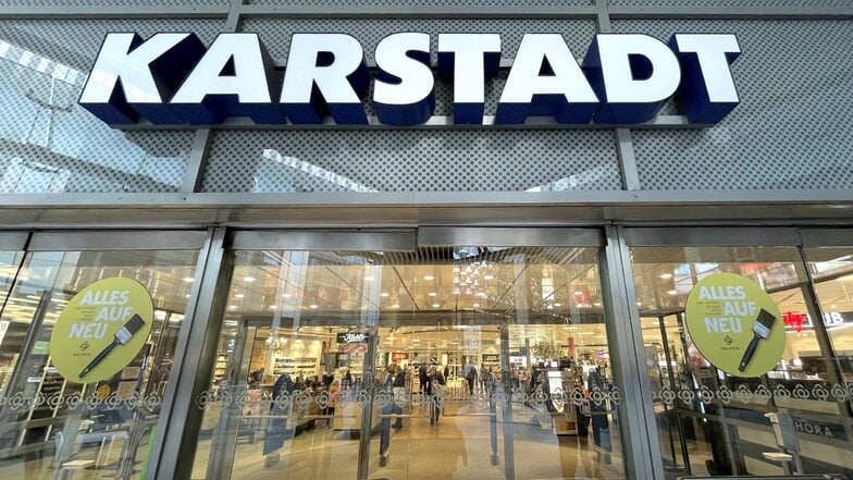 Karstadt in Dresden: Etwa 400 Mitarbeiter waren von der Galeria-Insolvenz betroffen.