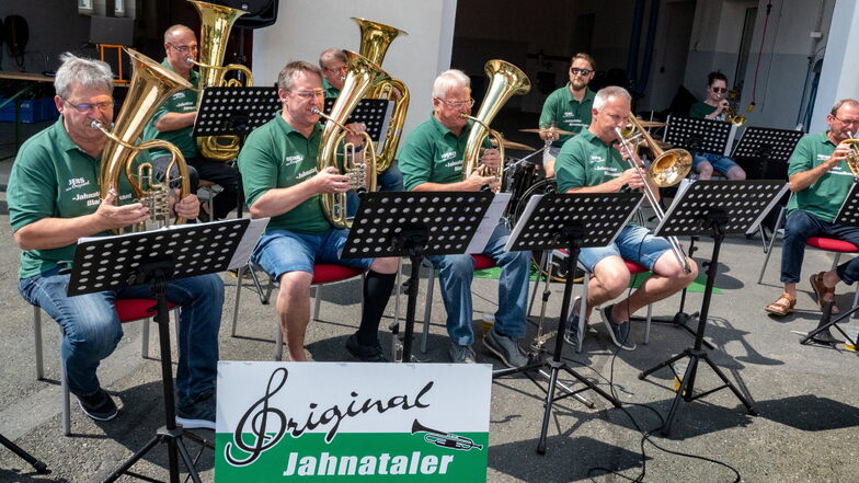 Die Original Jahnataler Blasmusikanten feiern in diesem Jahr das 60-jährige Bestehen ihrer Kapelle. Für das Musikfestival gibt es eine finanzielle Unterstützung von der Gemeinde Jahnatal.