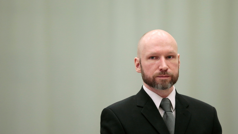 Der norwegische Massenmörder Anders Behring Breivik, der sich mittlerweile Fjotolf Hansen nennt.