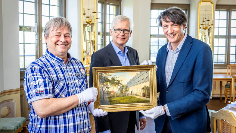 Festung Königstein bekommt Gemälde geschenkt, das es gar nicht geben dürfte
