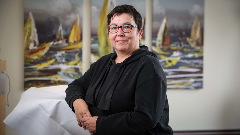 Birgit Uhlig ist Krankenschwester in der Radeberger Asklepios-Klinik und hat vor 15 Jahren den Ehrenamtlichen Dienst aufgebaut.