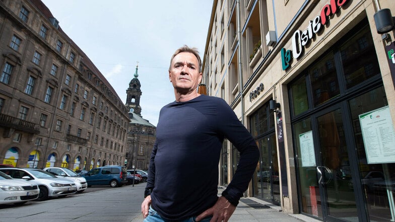 Thomas Widmann betreibt acht Restaurants im Dresdner Zentrum. Der Lockdown überrascht ihn nicht.