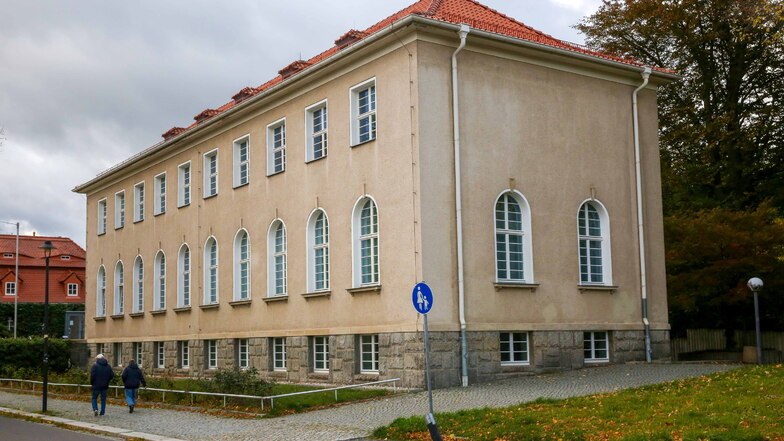 Das Kamenzer Lessing-Museum. An der Rückseite wird der Erweiterungsbau seinen Platz finden.