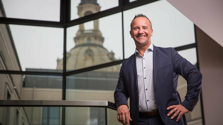 Florian Stühmer ist Generaldirektor des Innside Hotels in der Dresdner Innenstadt. In seinen Tagungsräumen sei genug Platz für Schüler.