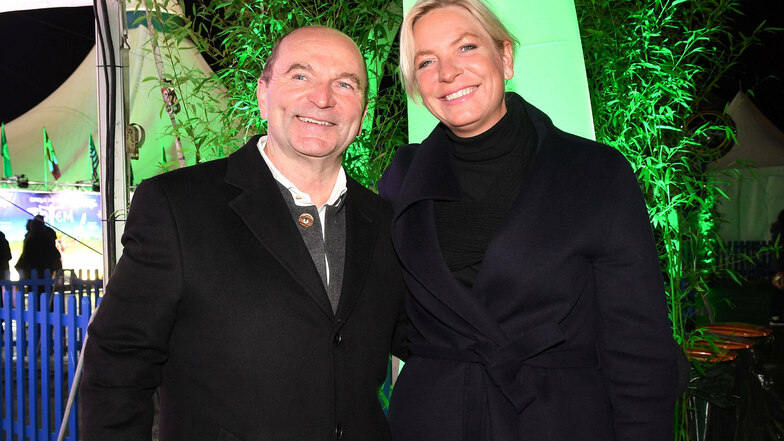 Josef Krätz und seine Frau Tina im Februar dieses Jahres beim Besuch einer Premiere im Cirque du Soleil in München.