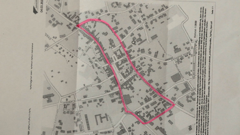 Auf diesen Straßen soll das Tempo gedrosselt werden. Eine Karte mit den betroffenen Straßenzügen lag dem AfD-Brief bei.