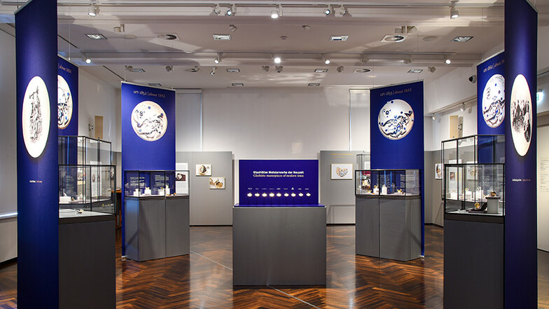 In der Ausstellung werden die wichtigen Eigenschaften der Glashütter Uhren erklärt.