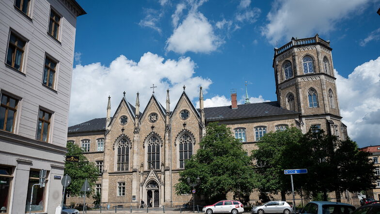 Das Gymnasium  Augustum am Klosterplatz in Görlitz erhält eine neue Heizung.