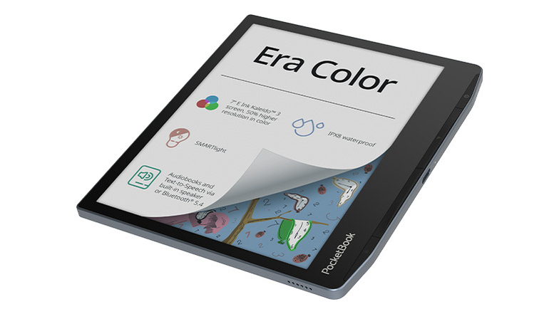Mit blendfreiem Touchscreen, SMARTlight, DARKmode, IPX8-Wasserschutz, eingebauter Lagesensor sorgt der Era Color für ein entspanntes Leseerlebnis.