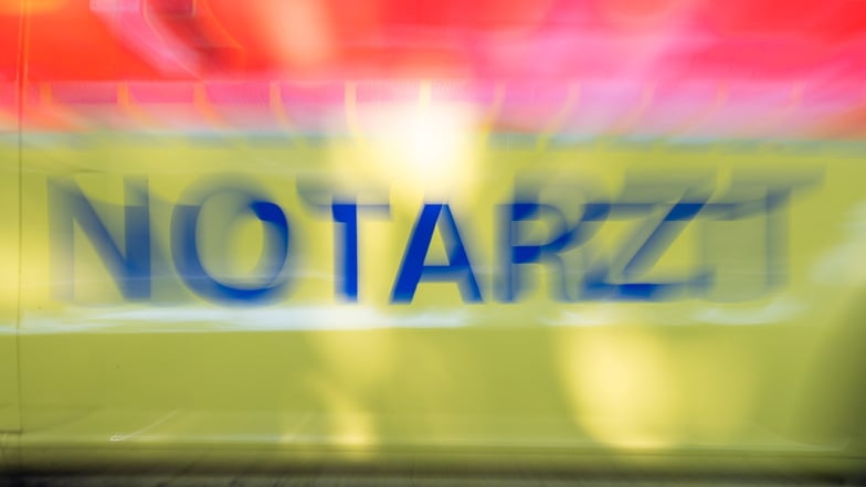 Ein Mopedfahrer wurde bei einem Unfall in Kirschau schwer verletzt.