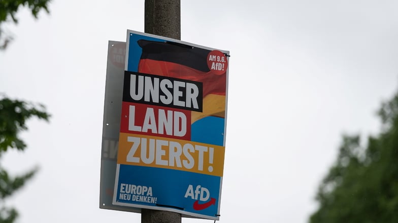Klarer Sieger der Europawahl im Kreis Görlitz: Die vom Verfassungsschutz in Sachsen als rechtsextrem eingestufte AfD.