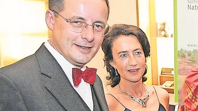 Ex-CDU-Fraktionschef Steffen Flath und seine Frau Martina.